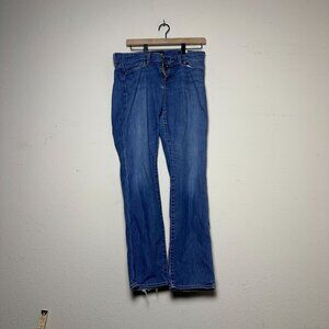 Lucky Brand Sofia Straight Denim Jeans Pants Women 8/29 Blue Western Casual Y2k